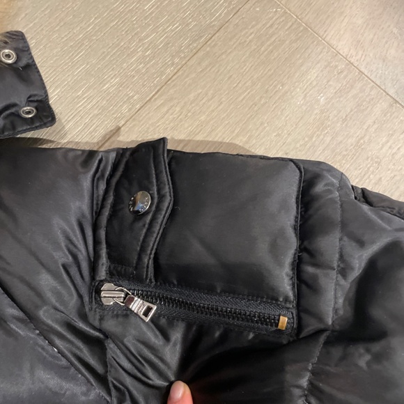 Andrew Marc winter goose down puffer with double fur hood and collar - Picture 4 of 7